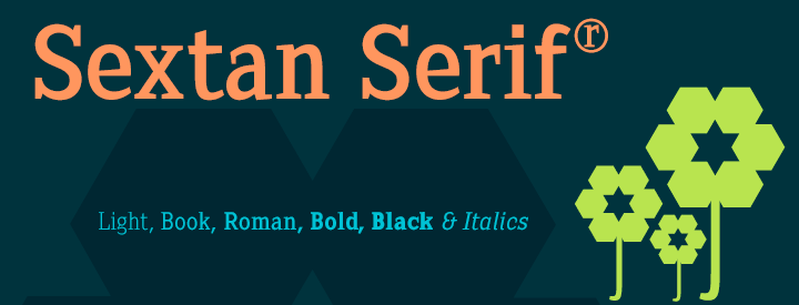 Sextan Serif Fonts